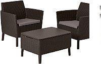 Набор садовой мебели Keter Salemo Balcony Set 236845 (коричневый)