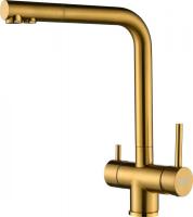 Смеситель ARFEKA Geminia (золотой PVD)