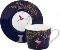 Чашка с блюдцем Lefard Golden Birds 419-127