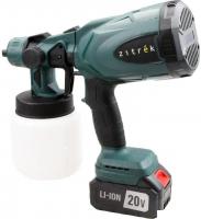 Краскораспылитель Zitrek ZKSG 20 Li 085-1030 (с 1-им АКБ)