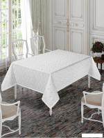 Скатерть DO&CO Karanfil 160x220 12222 (белый)