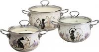 Набор кастрюль Agness 943-107