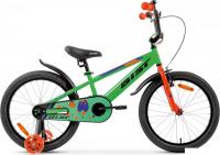 Детский велосипед AIST Pluto 14 2025 (зеленый, разобранный, в коробке)