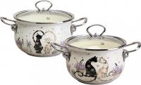 Набор кастрюль Agness 943-102