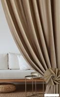 Комплект штор Soft Lines Бархат 9138-D2 (300x240, кофейный)