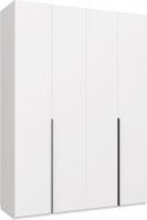 Шкаф распашной Аквилон Чарли №24 4-х створчатый (белое сияние)
