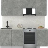 Кухонный модуль Интерлиния Мила Матте 2.1 Б (керамика/керамика/опал светлый)