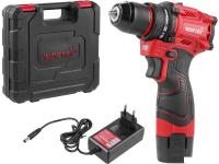 Дрель-шуруповерт Wortex LX BD 1215-1 Li 1333698 (с 1-им АКБ, кейс)