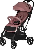 Коляска прогулочная «книга» Indigo Frost (розовый)