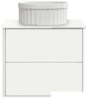 Belux Тумба под умывальник Джаз НП 60-02 (белый глянец)