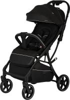 Коляска прогулочная «книга» Indigo Frost (черный)