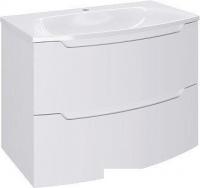 Belux Тумба под умывальник Ганновер НП 80-02 (белый глянец)