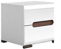 Тумба Black Red White Azteca S205-KOM2S/4/5 (белый/белый блеск)