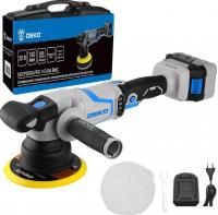 Полировальная машина Deko DKCP20DA Pro 085-1066 (с 1-им АКБ, кейс)