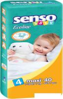 Подгузники Senso Baby Ecoline Maxi 4 (40 шт)