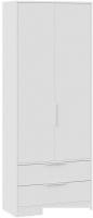 Шкаф распашной Трия Марли для одежды (белый)