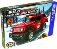 Конструктор Zhe Gao GZ6233 Внедорожник Jeep Wrangler на радиоуправлении