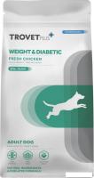 Сухой корм для собак Trovet Plus Adult Dog Weight & Diabetic Fresh Chicken (3кг)