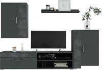 Горка Интерлиния Neo-4 (бетон портленд/антрацит)