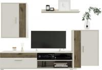 Горка Интерлиния Neo-4 (дуб веллингтон/персидский жемчуг)