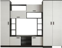 Стенка Евва Престиж-2 АЭП ПС-003-11 (без рисунка венге/бодега)