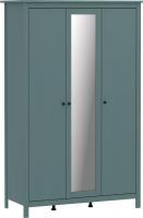 Шкаф распашной Mio Tesoro Сага с зеркалом 2.08.01.040.6 (темно-бирюзовый)