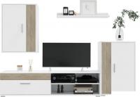 Горка Интерлиния Neo-4 (дуб сонома/белый платинум)