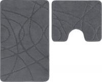 Набор ковриков Gokyildiz Standart 60x100+60x50 CROSS-6001-BLUE-LINEN (100)