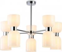 Подвесная люстра Ambrella LH56083/10 СH/FR (хром/белый матовый)