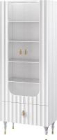 Шкаф-витрина Неман мебель Лоренсо МН-043-25 (белый)