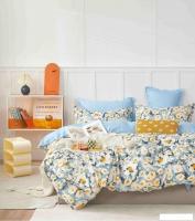 Постельное белье Реноме 2сп Темно-синяя коллекция ПП 7136 (сатин)