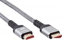 Кабель AOPEN ACG859A-5 HDMI - HDMI (5 м, серый)