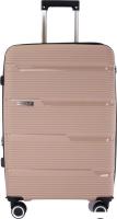 Чемодан-спиннер Pride РР-203 (S, капучино)