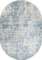 Ковер для жилой комнаты Merinos Palermo F281-OVAL-GRAY (1.6х2.3)