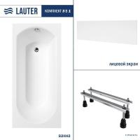 Ванна Lauter Haven 150x75 21202005 (с ножками и лицевым экраном)