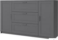 Тумба Anrex Skagen 2D3S (графит)