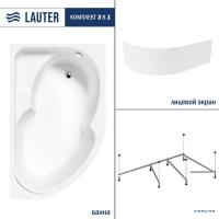 Ванна Lauter Geneva 170x105 2103170R (с каркасом и лицевым экраном)