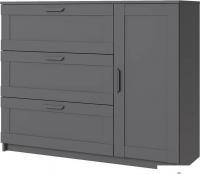 Тумба Anrex Skagen 1D3S (графит)