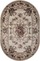 Ковер для жилой комнаты Merinos Colizey D057-OVAL-CREAM (1.5х2.3)
