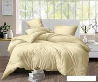Постельное белье Реноме 1.5сп Оливковая коллекция. Французская ваниль 11-0607 (поплин однотонный)