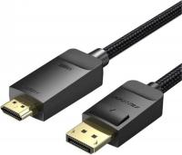 Кабель Vention HFKBH DisplayPort - HDMI (2 м, черный)