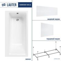 Ванна Lauter Seraphina 160x80 2112160R (с каркасом, лицевым и торцевым экранами)