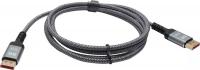Кабель AOPEN ACG630-1.5 DisplayPort - DisplayPort (1.5 м, серый/черный)