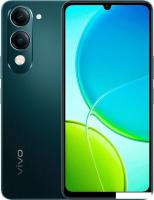 Телефон Vivo Y04 4GB/128GB международная версия (малахитовый черный)