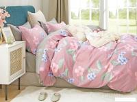 Постельное белье Реноме 1.5сп Темно-синяя коллекция ПП 39J (сатин)