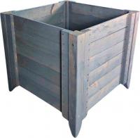 Кашпо Четыре Солнца С-4 (серый)