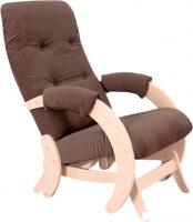 Кресло-глайдер Glider Модель 68 (коричневый/дуб шампань)