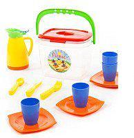 Набор игрушечной посуды Полесье Алиса для пикника №2 40763