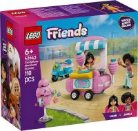 Конструктор LEGO Friends 42643 Прилавок со сладкой ватой и скутер