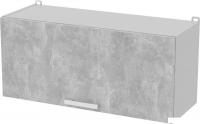 Шкаф навесной Интерлиния Компо ВШГ80-360 (бетон)